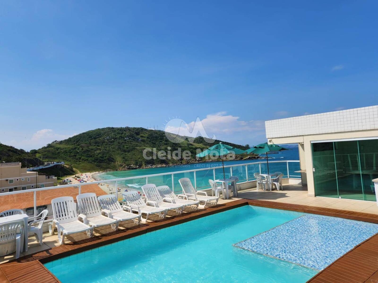 Vista Maravilhosa! 3 Quartos Com Ar, 2 Vagas E Lazer Incrivel Com Piscina E Churrasqueira Arraial do Cabo Luaran gambar